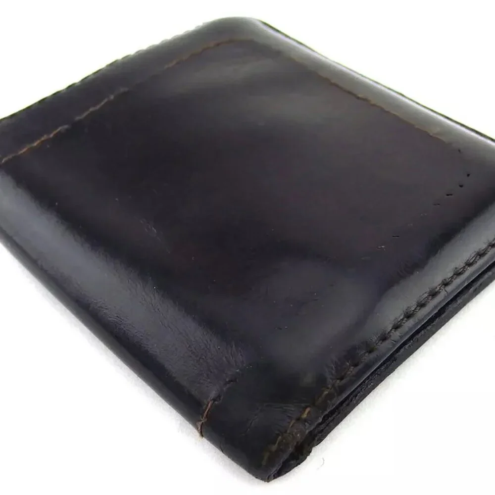 Louis Vuitton Two Folded Wallet Utah Uta Leather Authentic Used T19733 - Picture 10 of 10